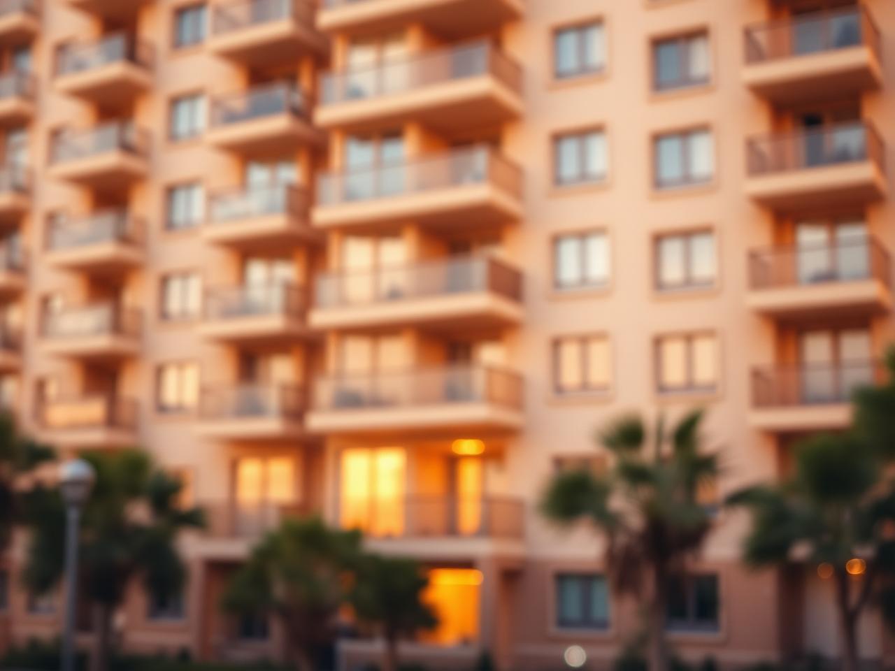 Blurred teaser of an upcoming residential development